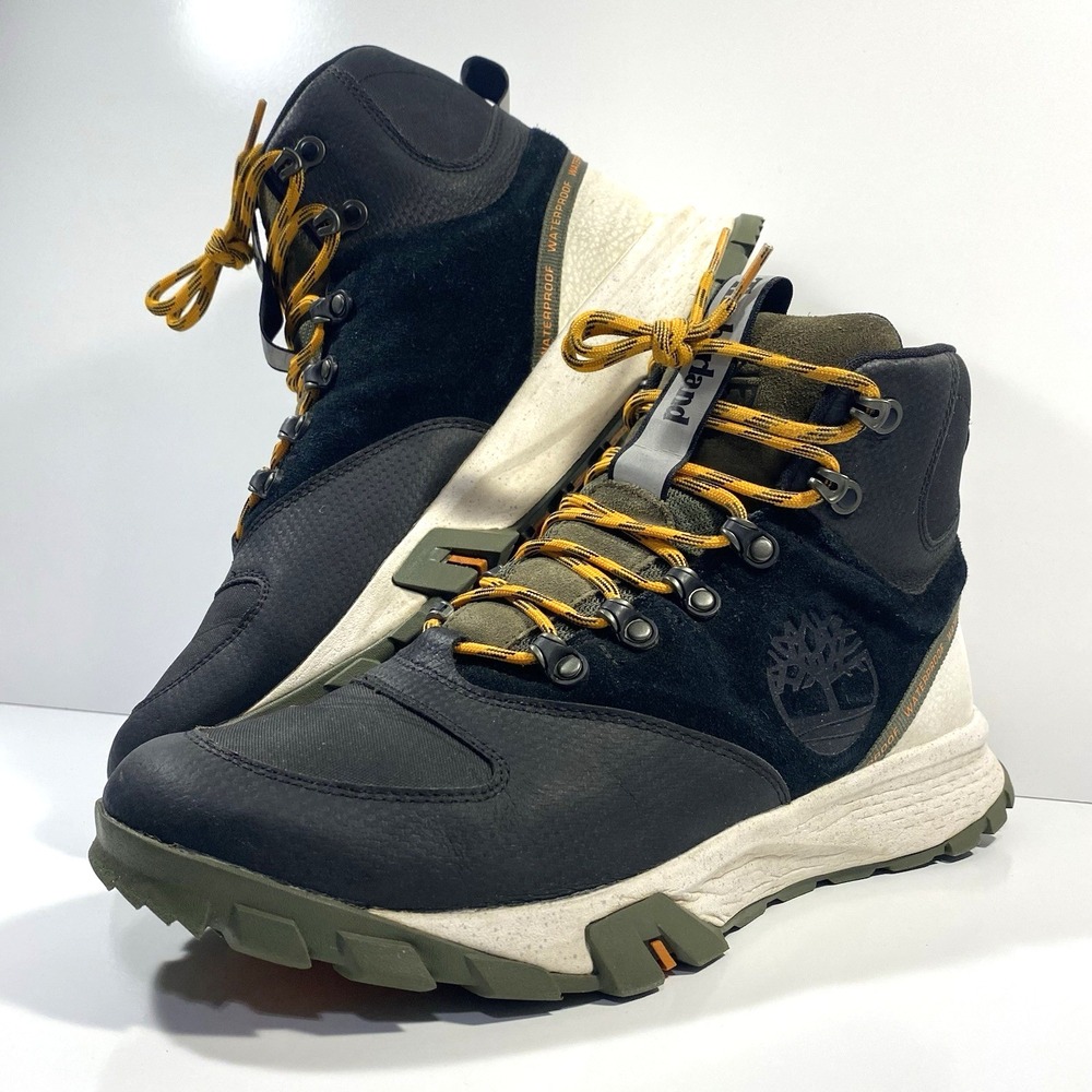 Timberland Mens Size 12 Garrison Trail High Waterproof Hiking Boots A25YP
